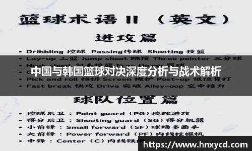 中国与韩国篮球对决深度分析与战术解析